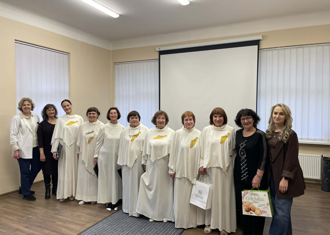 Koncertuoja atvykęs LSMU Kauno klinikų moterų choras