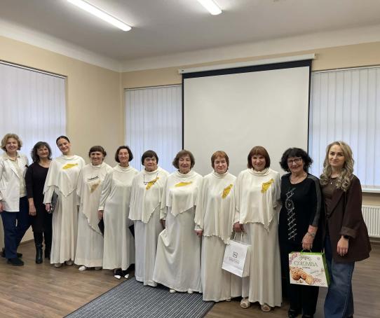 Koncertuoja atvykęs LSMU Kauno klinikų moterų choras